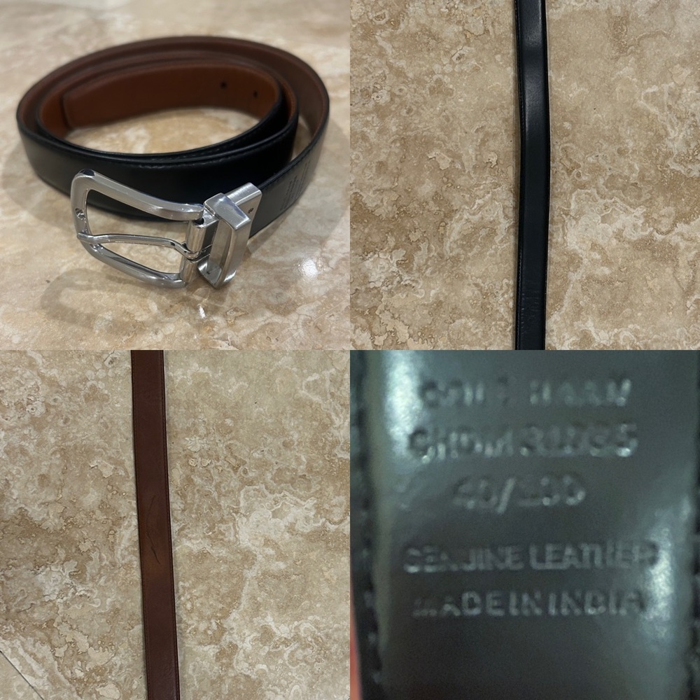 Cole Haan reversible belt